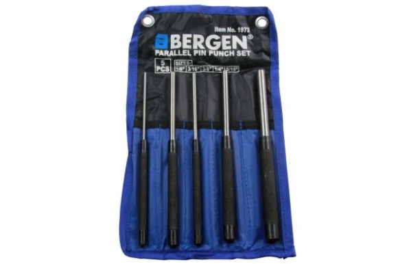 Doorslag/ penuitdrijverset lang 200 mm 5-delig